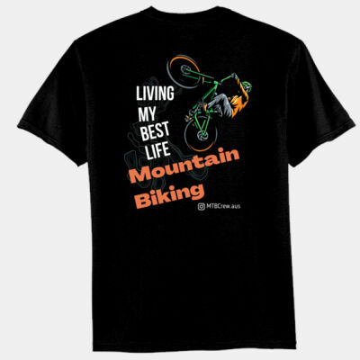 Double sided - Living my best life MTB Thumbnail