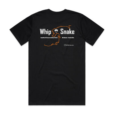 Whip Snake Trail - Ironbark -  Double Sided Tee  Thumbnail